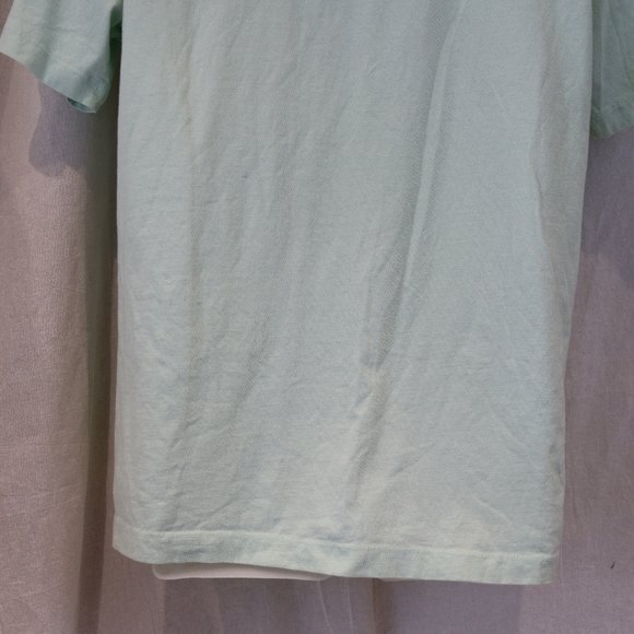 Puma Pastel Green Seafoam Mint Logo T-Shirt Unisex Medium Sporty Casual - Picture 7 of 9